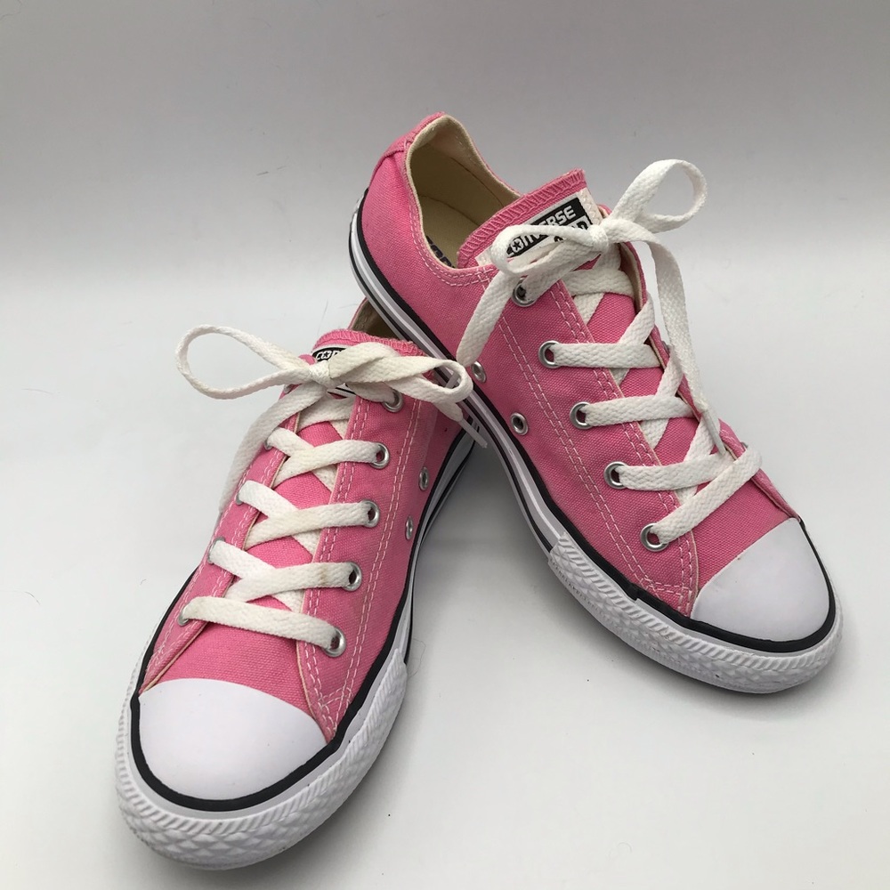 CONVERSE All Star CHICK TAYLOR Low PINK SNEAKERS 3